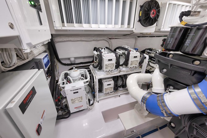 2024 Viking 68 Convertible- GYS TRADE- Engine Room