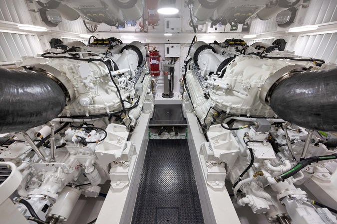 2024 Viking 68 Convertible- GYS TRADE- Engine Room