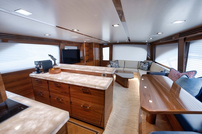 2024 Viking 68 Convertible- GYS TRADE- Galley
