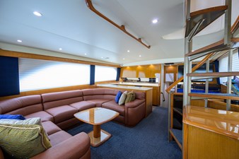 Night Bird 2001 VIKING Enclosed Bridge Convertible Sport Fisherman Yacht MLS #415624 1