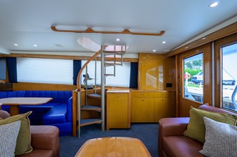 Night Bird 2001 VIKING Enclosed Bridge Convertible Sport Fisherman Yacht MLS #415624 5