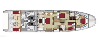 AZIMUT 80 41 LAY OUT 3