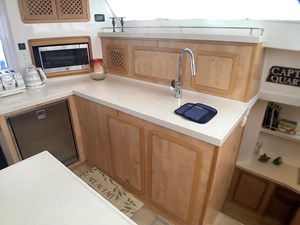 ALESHA D 51 inside kitchen sink