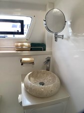 ALESHA D 70 sink and storage area