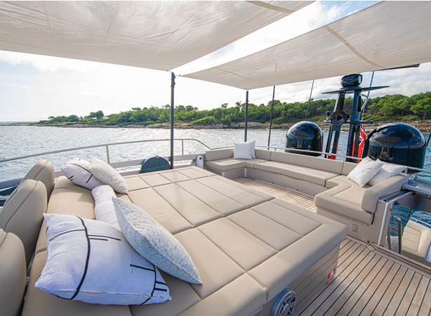 2021 Pershing 9X - Magic of Ayr - Fly Deck