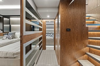 Horizon V68 / NOW AVAILABLE  17 Horizon V68-Hull 12 lower foyer and staircase. 