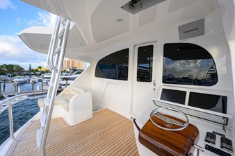 CHINA TIME 46 Enclosed Flybridge Aft Deck