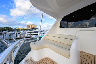 CHINA TIME 47 Enclosed Flybridge Aft Deck