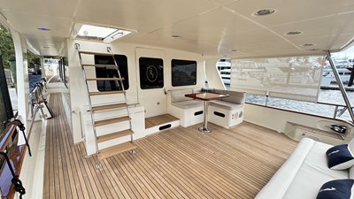Show Pony 38 2010 Marlow 78e- SHOW PONY-Aft Deck