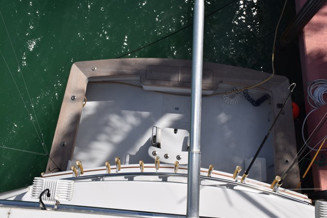 Cockpit view from tower  