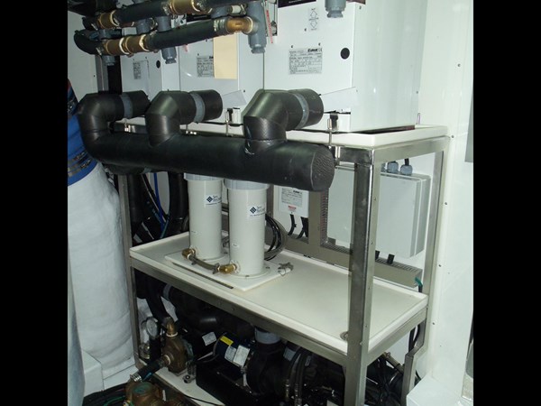 Starboard side of equipment