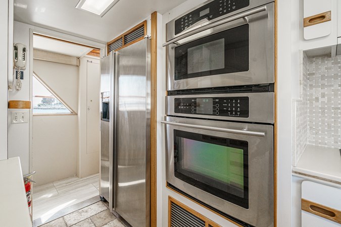 Oven/Microwave/Large Double Door Refrigerator