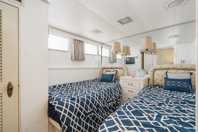 1st VIP Stateroom with Two Double Berths