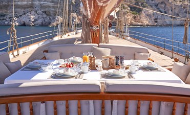 ELENA OF LONDON 17 ELENA OF LONDON 2009 FACTORIA NAVAL DE MARIN Herreshoff A Class Racing Schooner Vintage Yacht MLS #442765 17