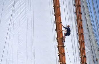 ELENA OF LONDON 6 ELENA OF LONDON 2009 FACTORIA NAVAL DE MARIN Herreshoff A Class Racing Schooner Vintage Yacht MLS #442765 6