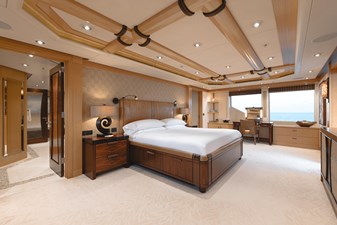 Bridge Deck Master Stateroom Looking Forward To Starboard 