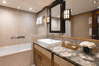 Lower Deck Guest Stateroom Portside Bath