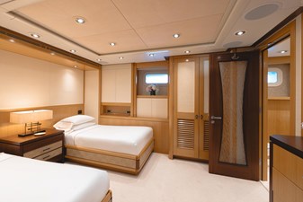Lower Deck Twin Guest Stateroom With Pullman
