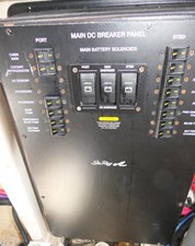 GOOD TIMES 42 Engine room breaker panels