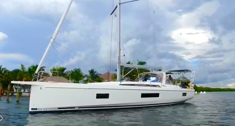 2020 Beneteau 51.1 Oceanis For Sale LOADED Low Hours, Upgraded Bigger Engine, Generator, A/C, Captain's Quarter's, Code Zero, Rigged for Blue Water, Single Owner Always in Florida