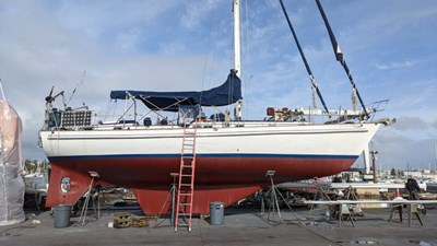 BRAMASOLE 18 New Bottom Paint--Jan. 2023