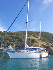 ZANYA 55 At Anchor