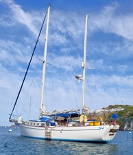 ZANYA 57 At Anchor