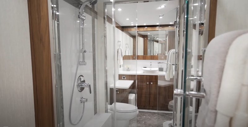 His and Her Master Bath