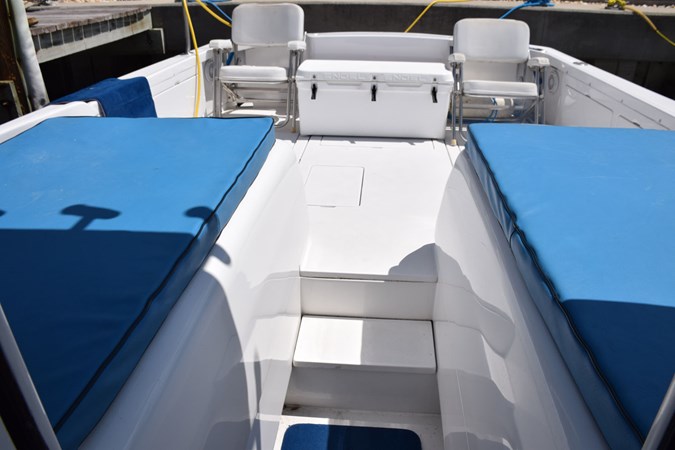 Cockpit view from cabin