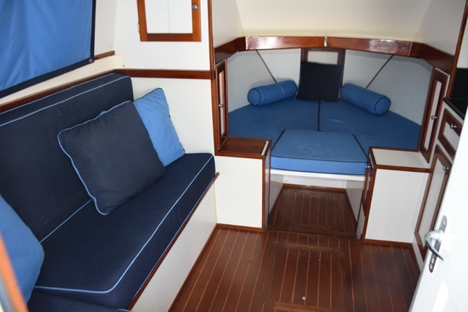 Cabin to port side