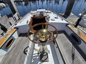 KAILANI 14 Lazarette cockpit looking aft