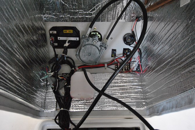 Engine Box Back of Panel