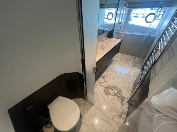 Princess Y95  Owner Cabin Restroom