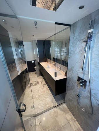 Princess Y95  Main Deck Owner Cabin Restroom