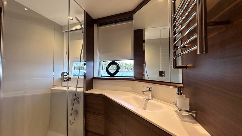 VIP guest stateroom bathroom