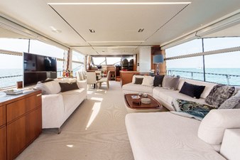 Charles 12 Princess 75MY (Charles) - Main Deck Saloon