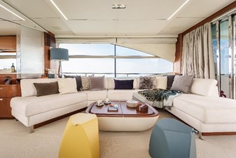 Charles 13 Princess 75MY (Charles) - Main Deck Saloon