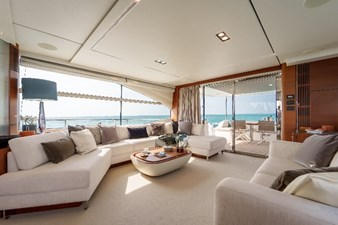 Charles 14 Princess 75MY (Charles) - Main Deck Saloon