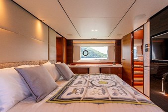 Charles 28 Princess 75MY (Charles) - Lower Deck Master Cabin