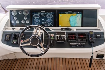 Charles 56 Princess 75MY (Charles) - Flybridge Helm