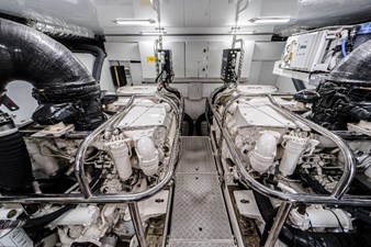 Charles 58 Princess 75MY (Charles) - Engine Room