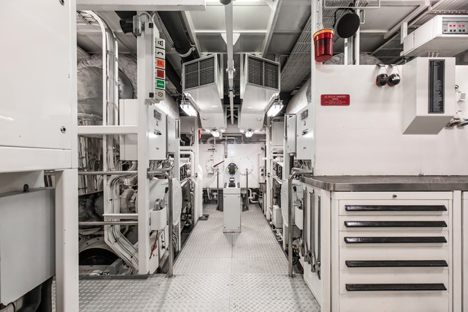 LADY MARINA Engine Room