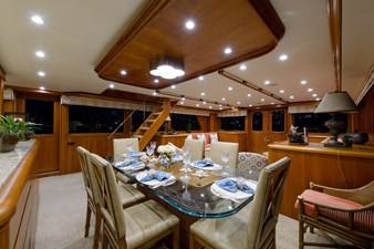 DREAM CATCHER 3 DREAM CATCHER 2001 BURGER BOAT COMPANY Enclosed Bridge Sportfish Sport Fisherman Yacht MLS #445682 3