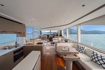 La Mer 34 34.  Princess Y72 2023 (La Mer) - Main Deck Dining Area