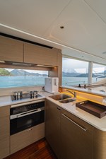 La Mer 36 36.  Princess Y72 2023 (La Mer) - Main Deck Galley
