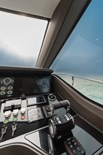 La Mer 67 67.  Princess Y72 2023 (La Mer) - Main Deck Helm
