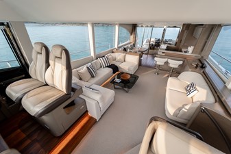 La Mer 77 77.  Princess Y72 2023 (La Mer) - Main Deck