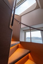 La Mer 95 95.  Princess Y72 2023 (La Mer) - Passageway to Lower Deck