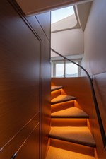 La Mer 96 96.  Princess Y72 2023 (La Mer) - Passageway to Lower Deck
