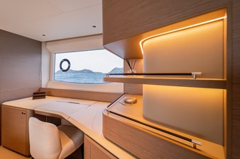 La Mer 108 108.  Princess Y72 2023 (La Mer) - Lower Deck Master Cabin